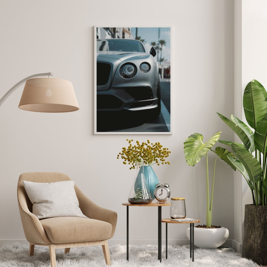 Bentley Continental Poster