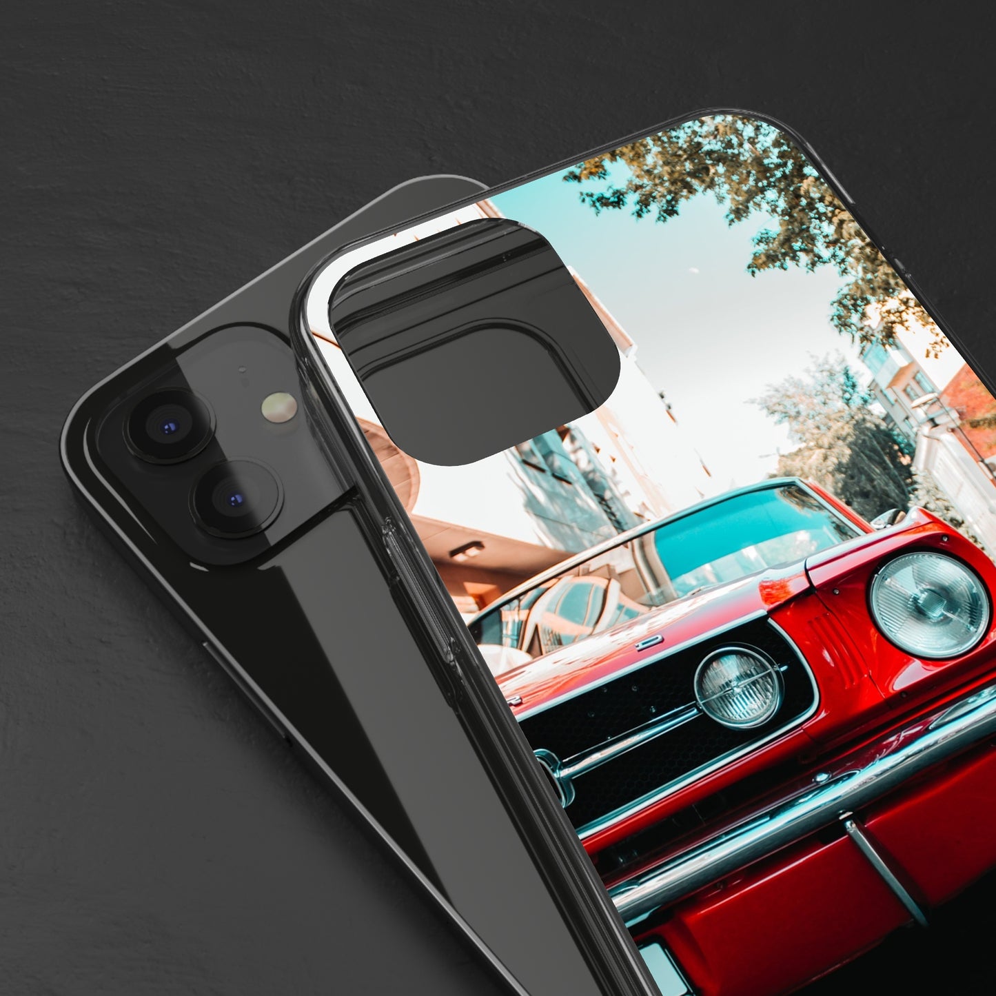 Vintage Ford Mustang iPhone case