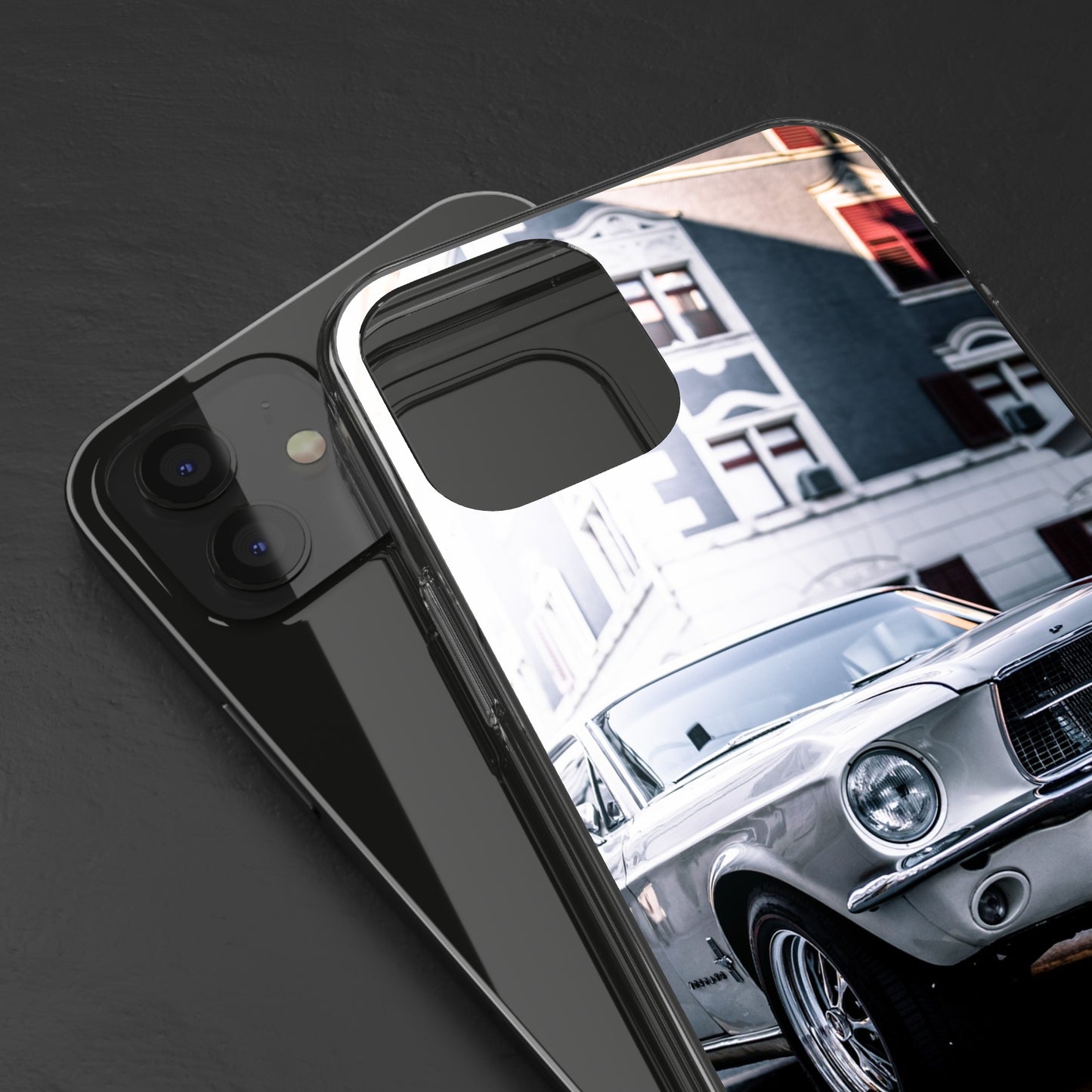 Vintage Ford Mustang iPhone case