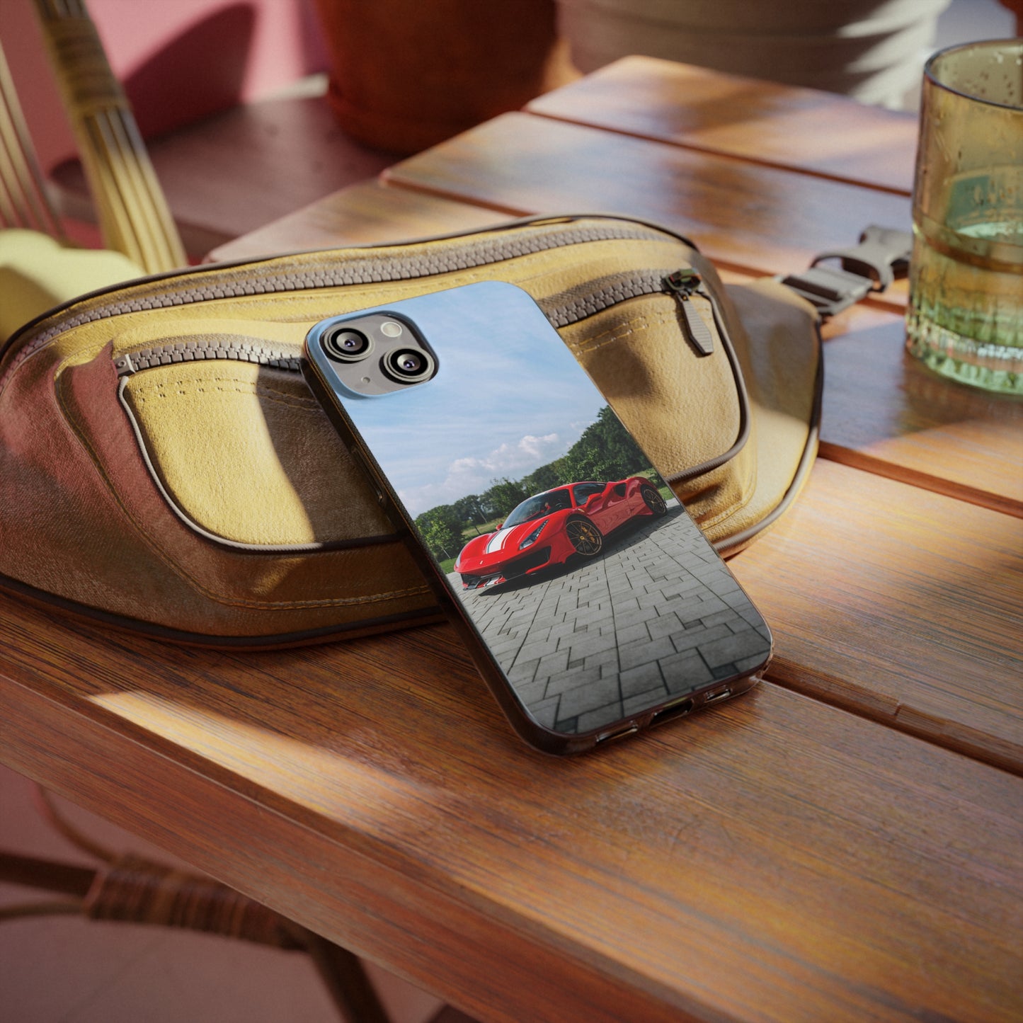 Ferrari 488 Pista iPhone case