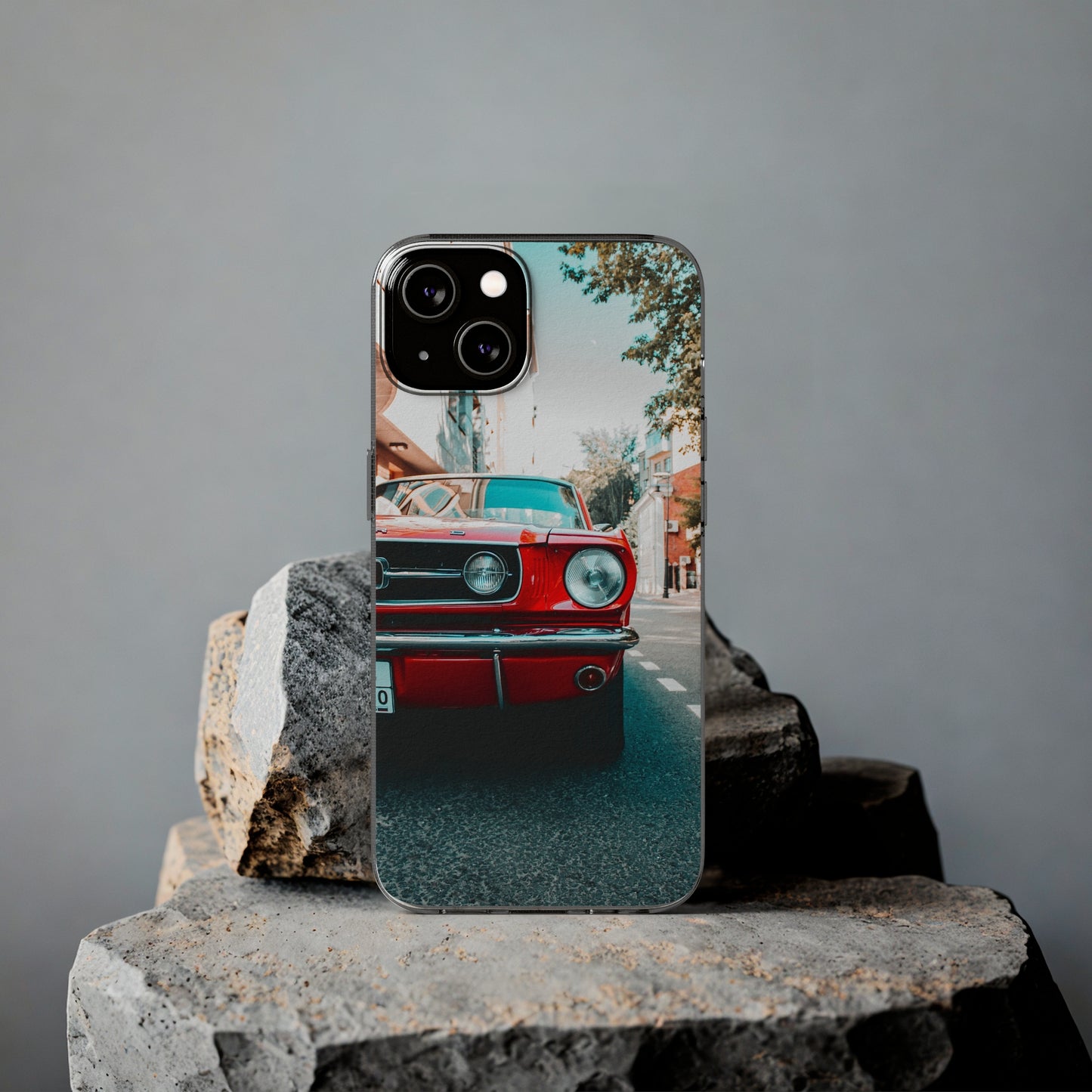 Vintage Ford Mustang iPhone case