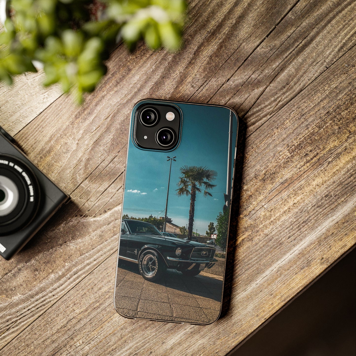 Vintage Ford Mustang iPhone case