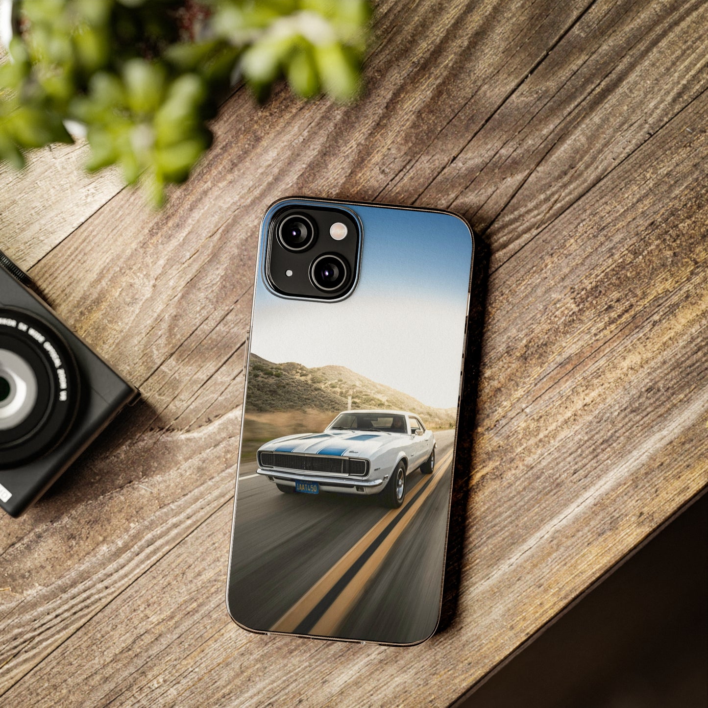 Vintage Chevrolet Camaro iPhone case