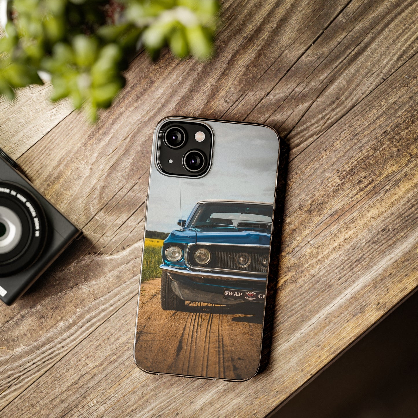 Vintage Ford Mustang iPhone case