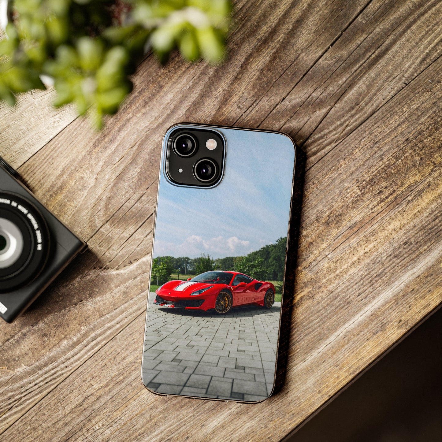 Ferrari 488 Pista iPhone case