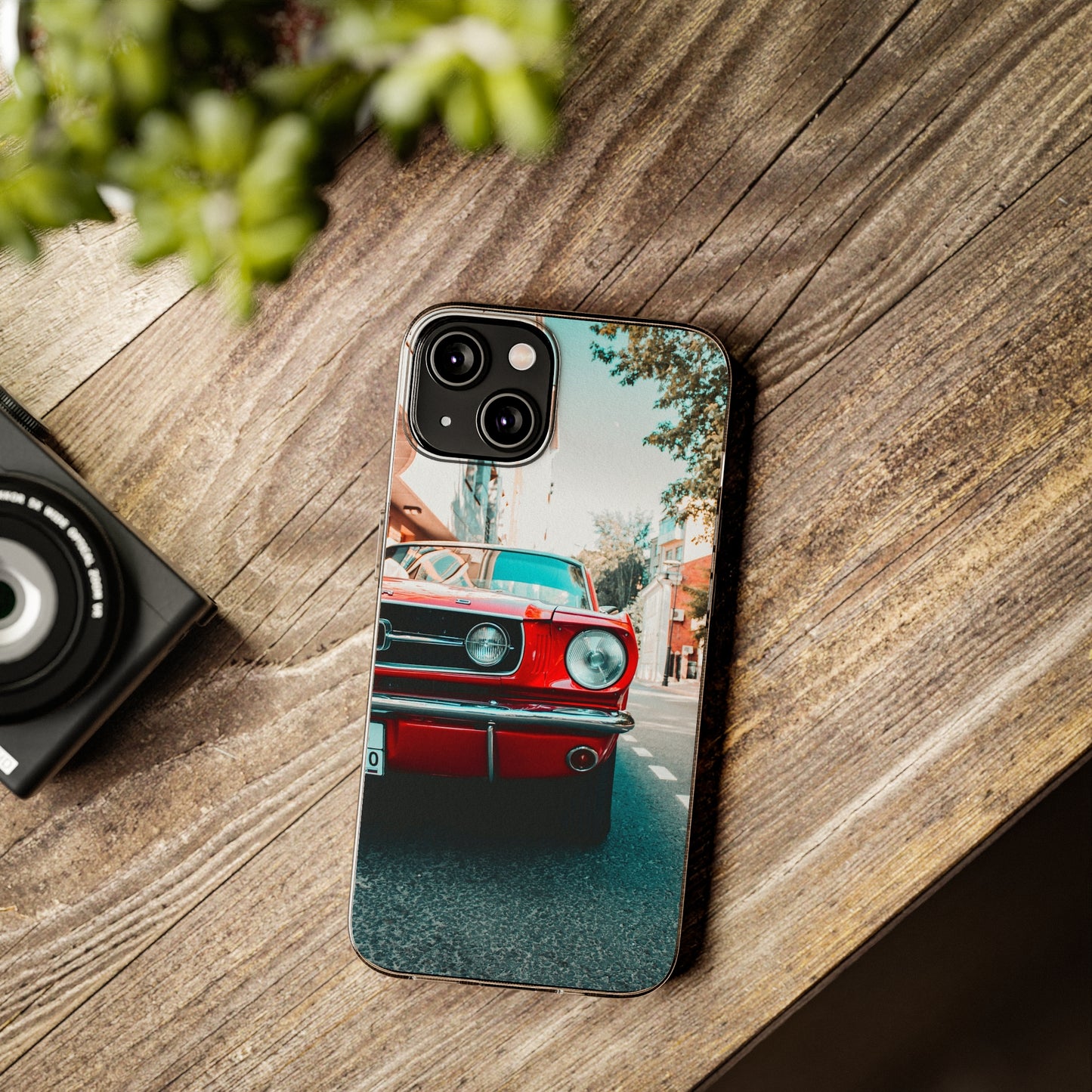 Vintage Ford Mustang iPhone case