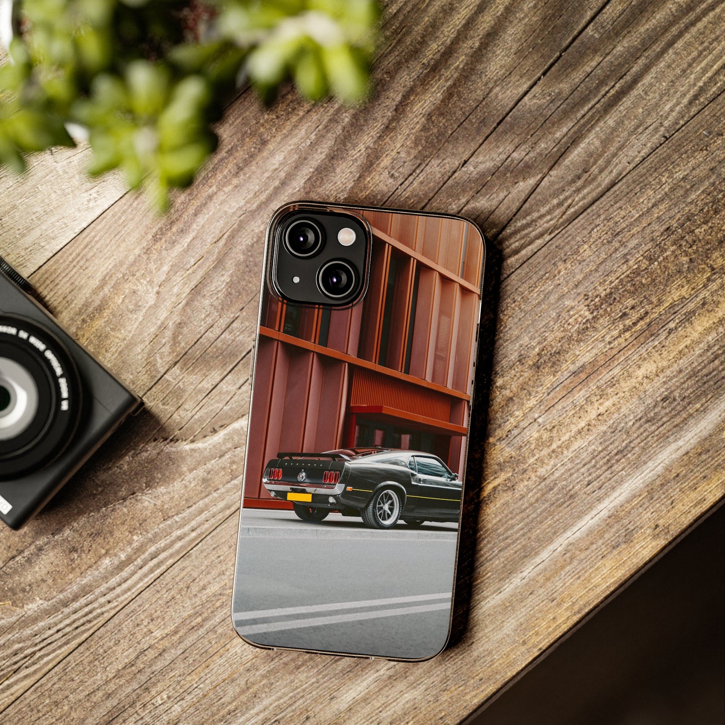 Vintage Ford Mustang iPhone case