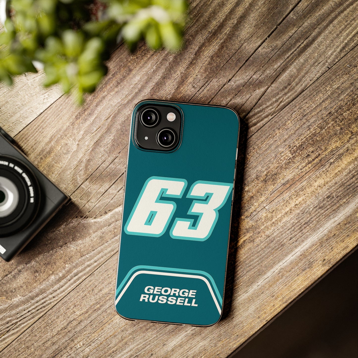Mercedes iPhone case "George Russell"