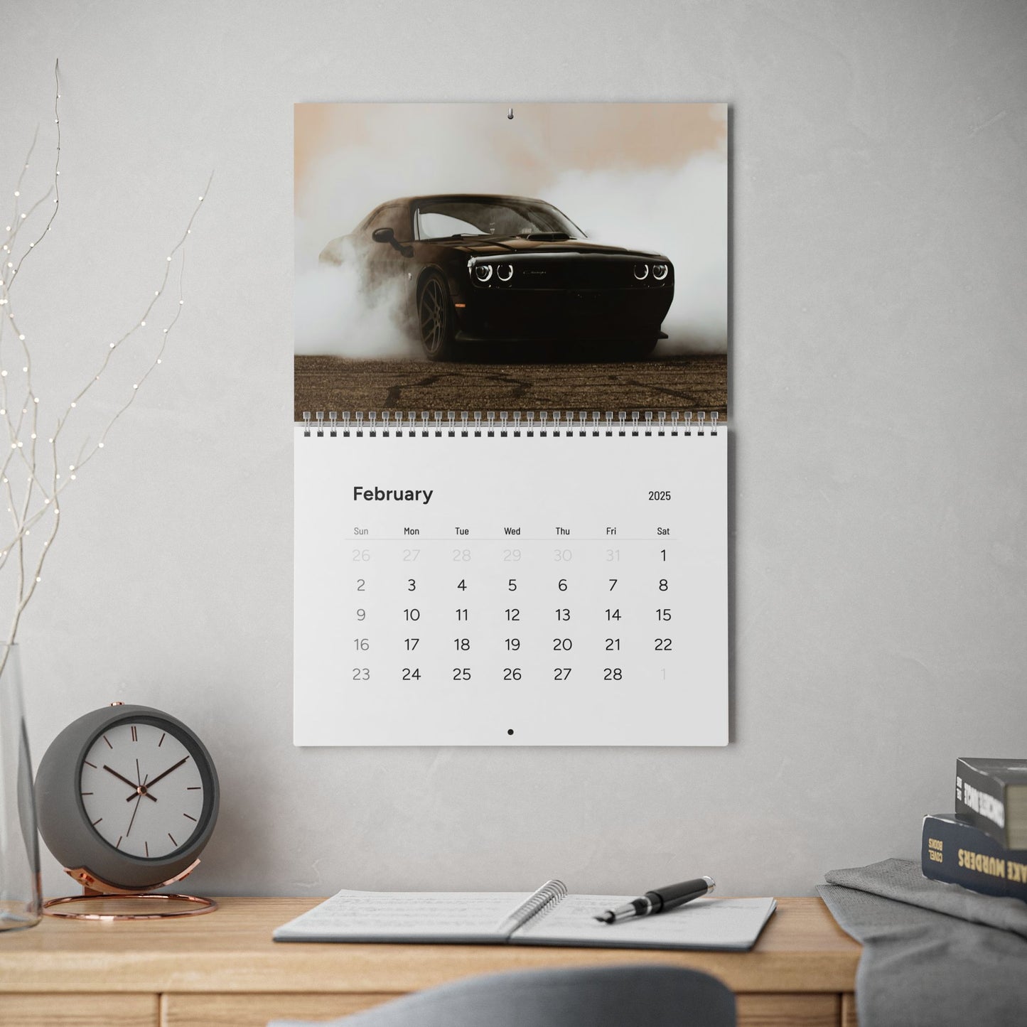 Dodge Challenger Calendar