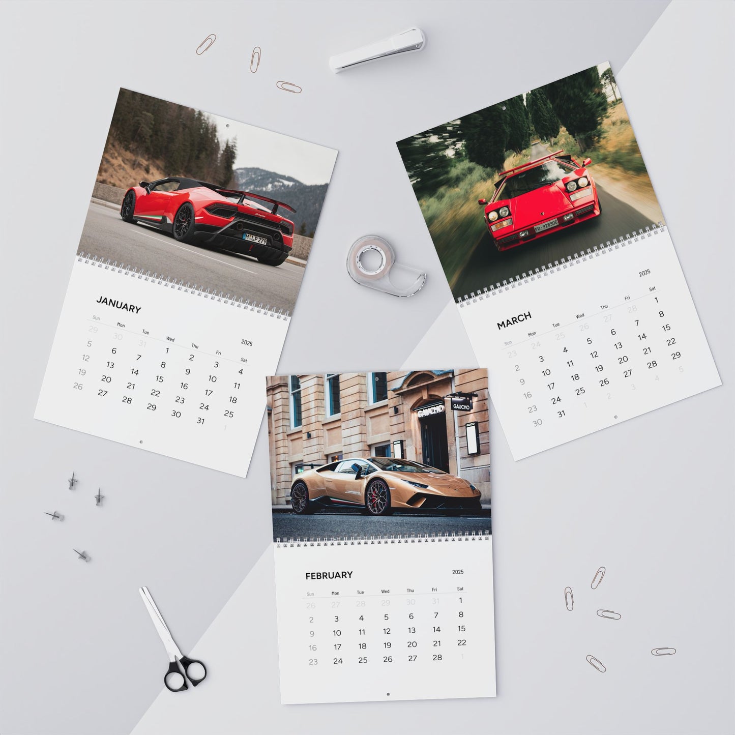 Lamborghini Calendar