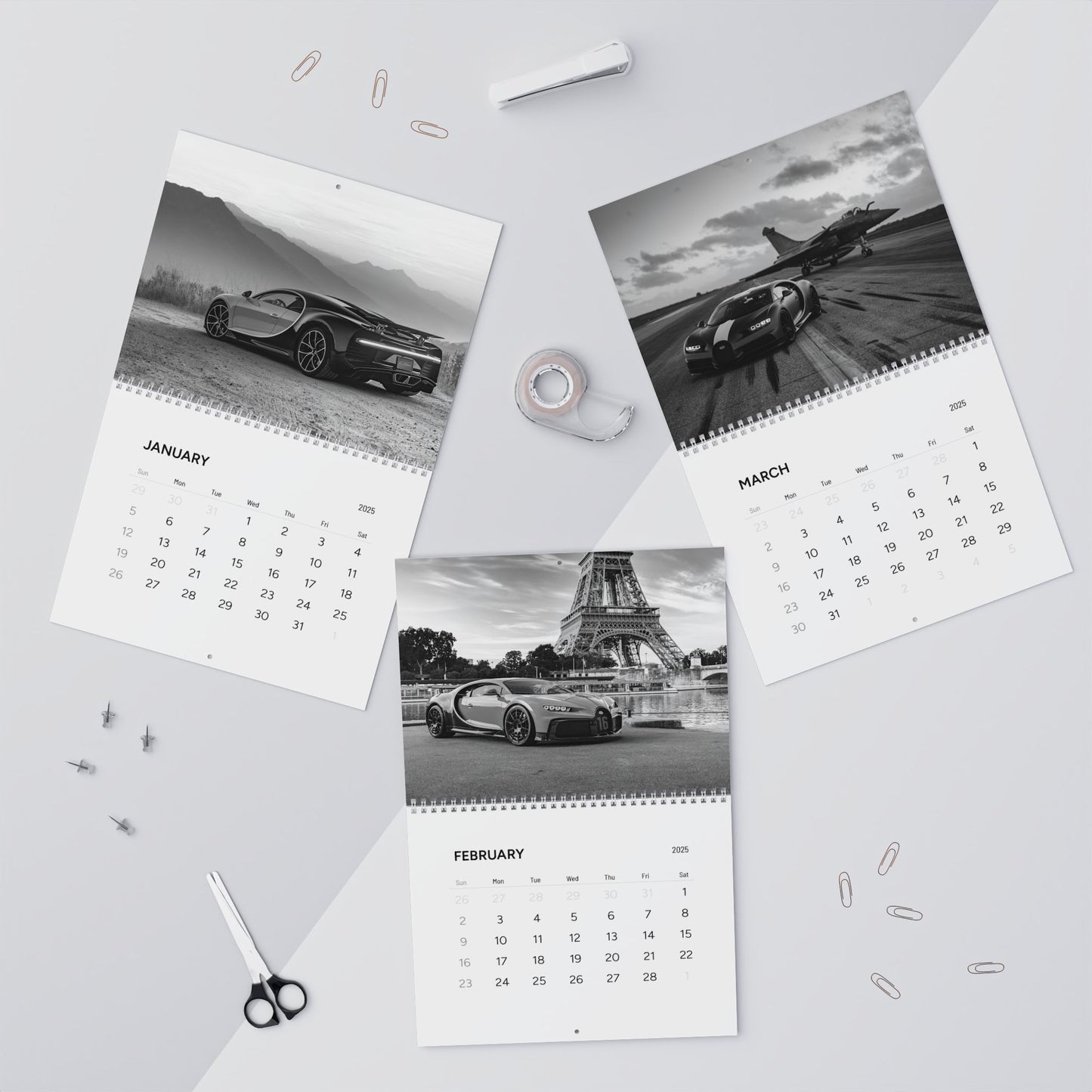 Bugatti Calendar