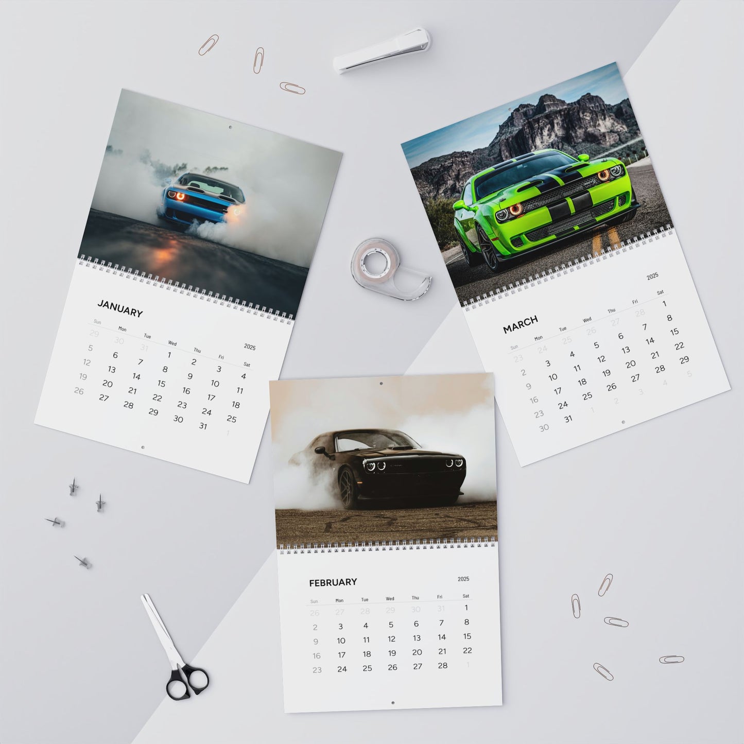 Dodge Challenger Calendar