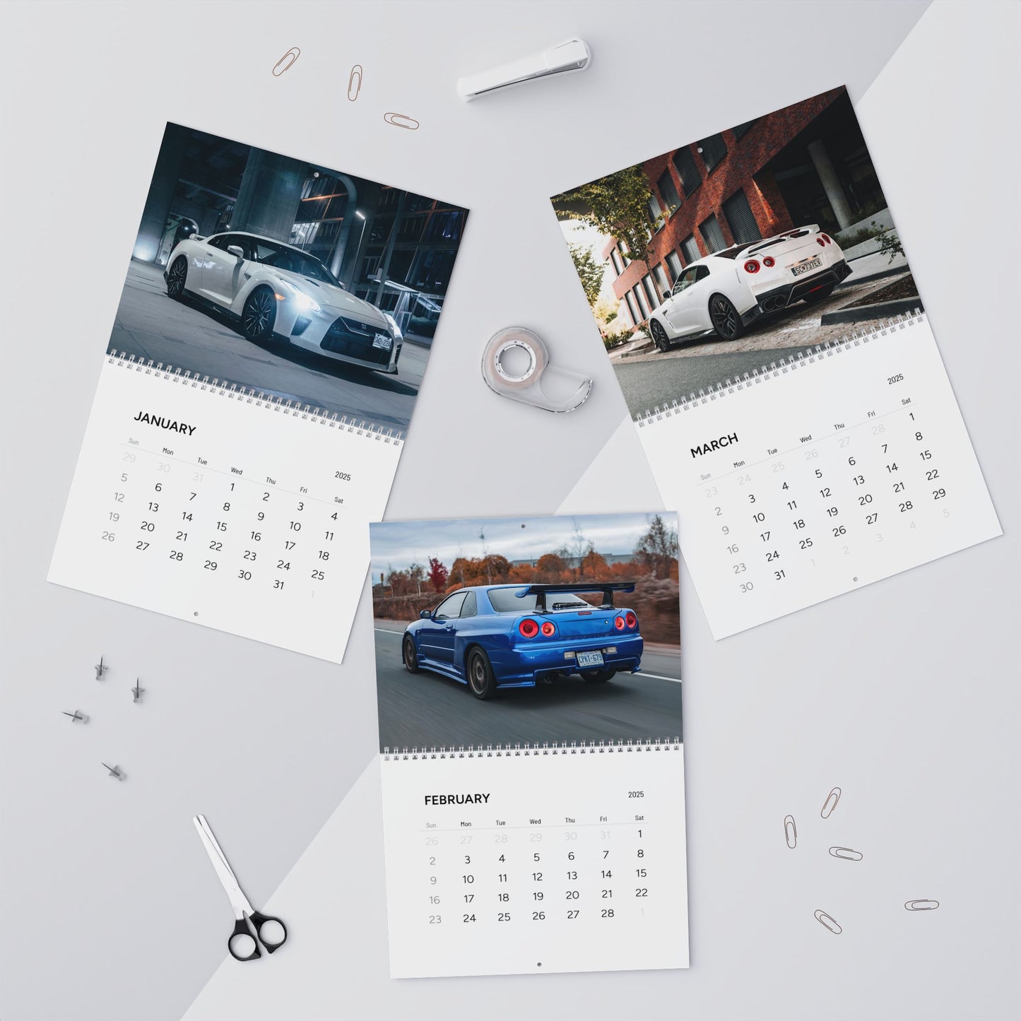 Nissan GTR Calendar