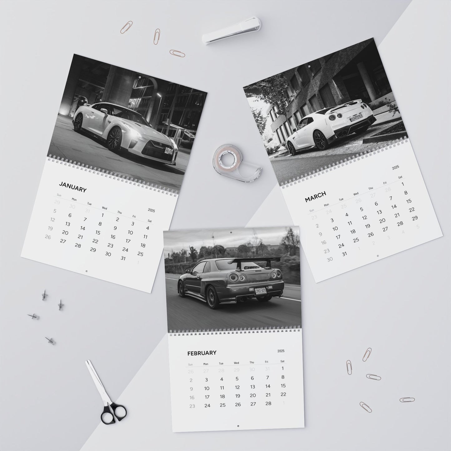 Nissan GTR Calendar